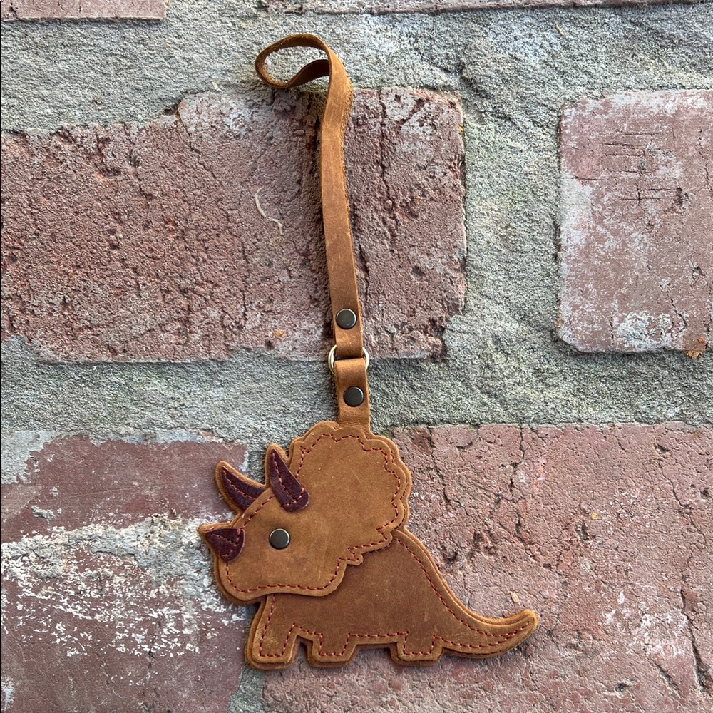 Portland Leather Goods Jasper Dino Tassel Bag Charm